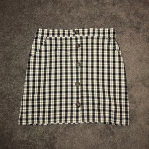 Hollister Button-Up Skirt